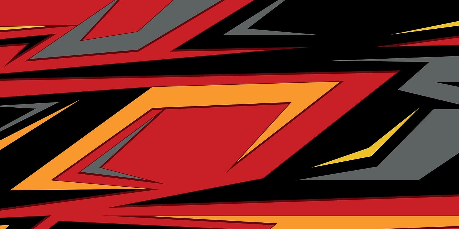 Apex Tribal Racing Wrap Red Flame