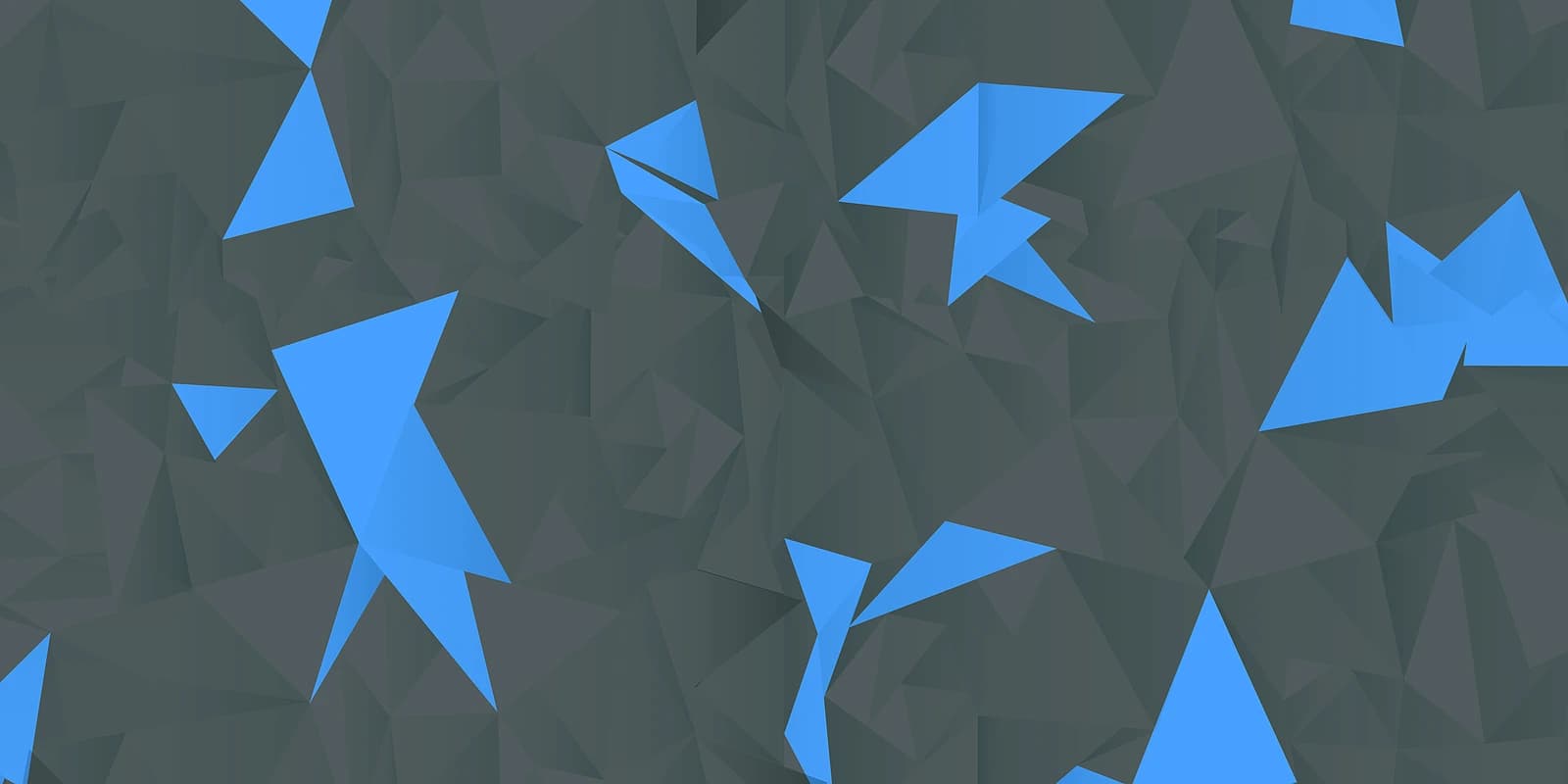 Azure Shards Low-Poly