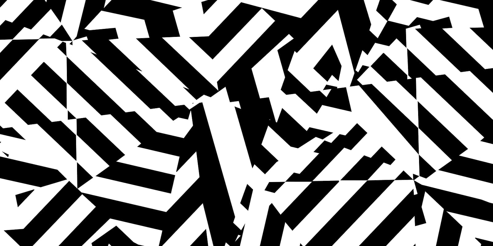 Black White Dazzle Disruptor