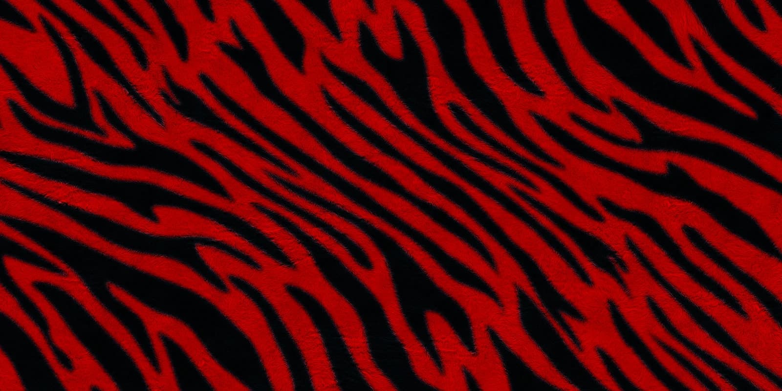 Blood Red Brushed Tiger