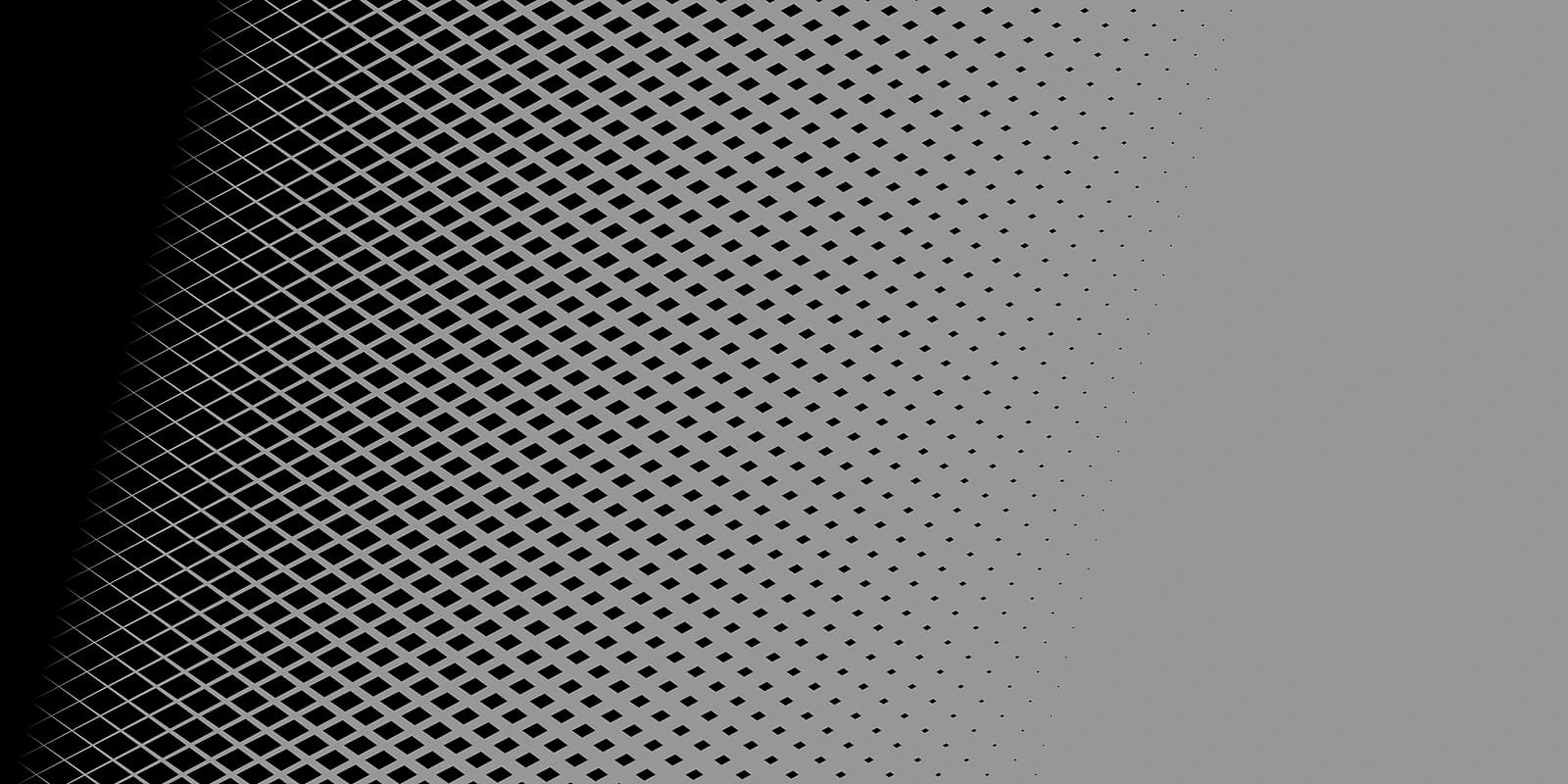 Diamond Mesh Fade Mono