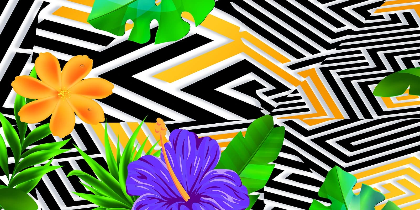 Miami Vibez Tropical Dazzle