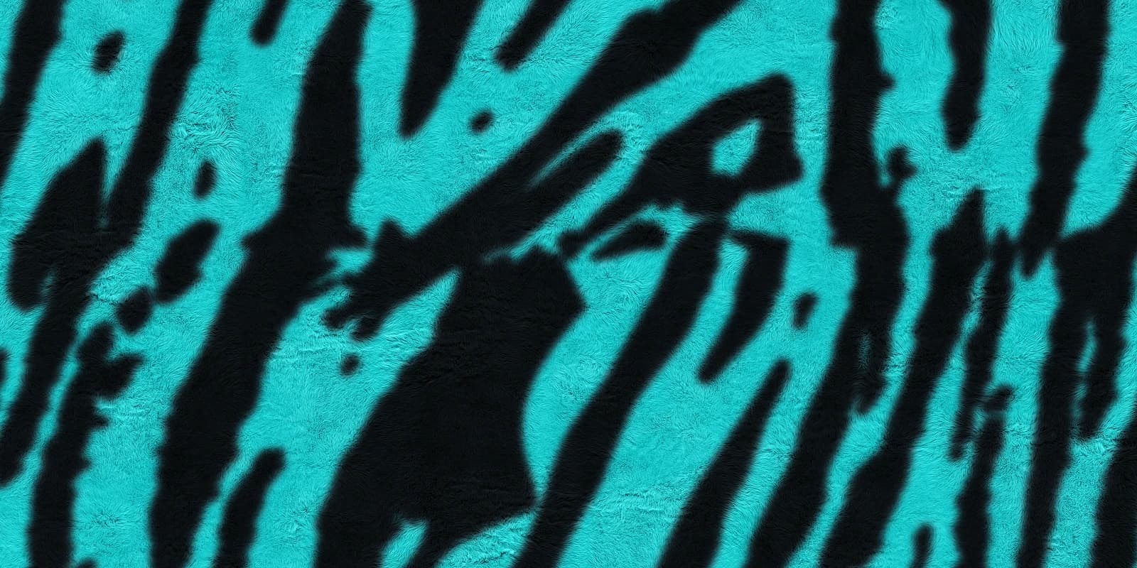 Neon Tiger Teal Strike