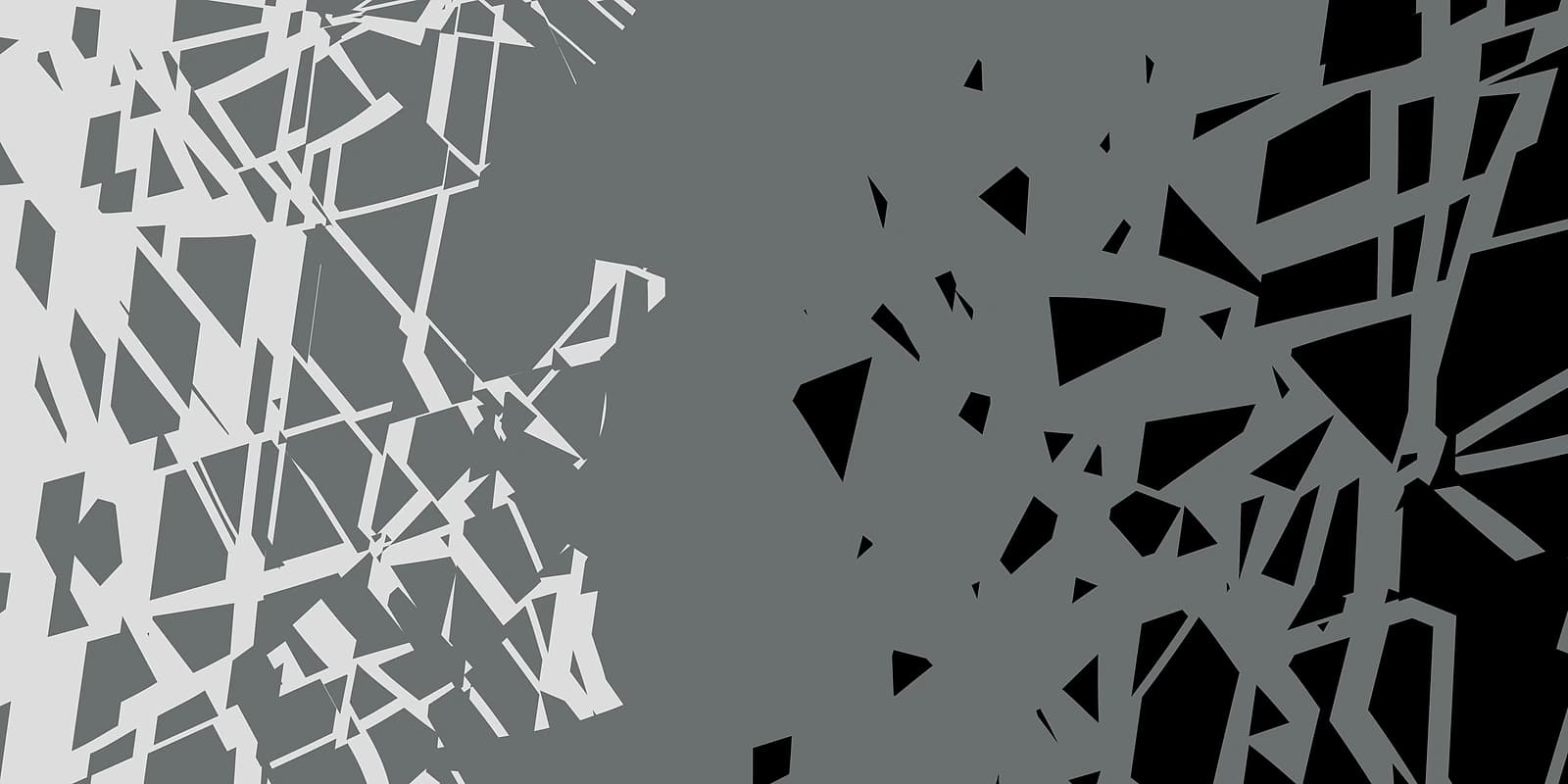 Shattered Glass Mono Fade