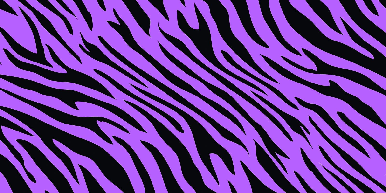 Violet Zebra Flatline